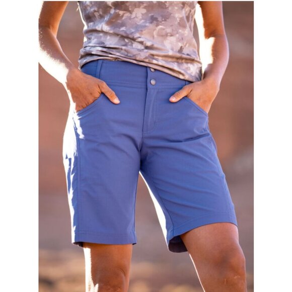 NWT Title Nine Women's 14 Black Recycled Clamber 2.0 Hiking Shorts 10" MSRP$89 - Picture 3 of 10